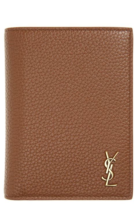 ysl monogram bifold leather wallet|nordstrom ysl wallet.